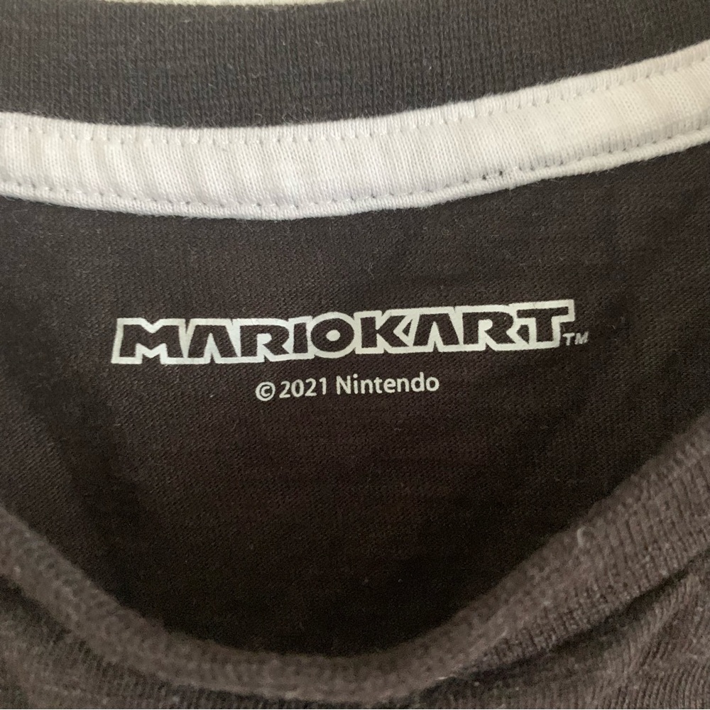 Mario Kart Next T Shirt Block Colour Boys Age 9 Years - Picture 3 of 4